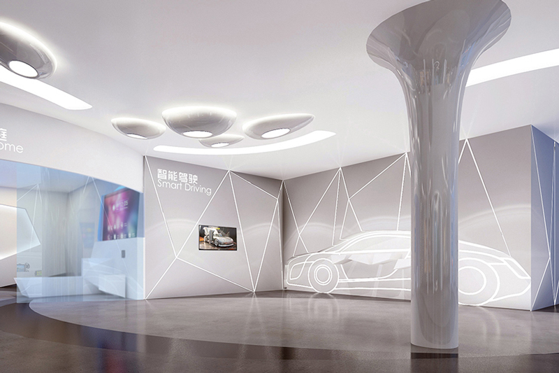 科技展厅外观设计：创新与美学的完美结合