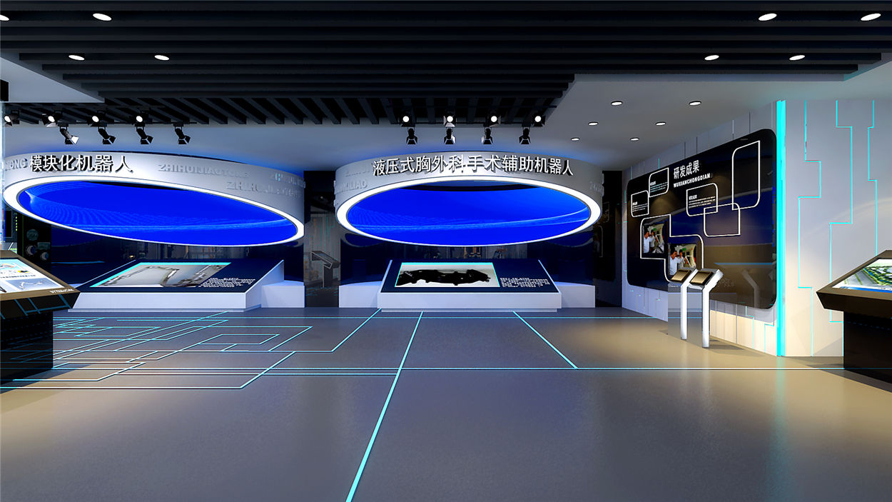 激光雷达互动在武汉数字展厅设计中的应用