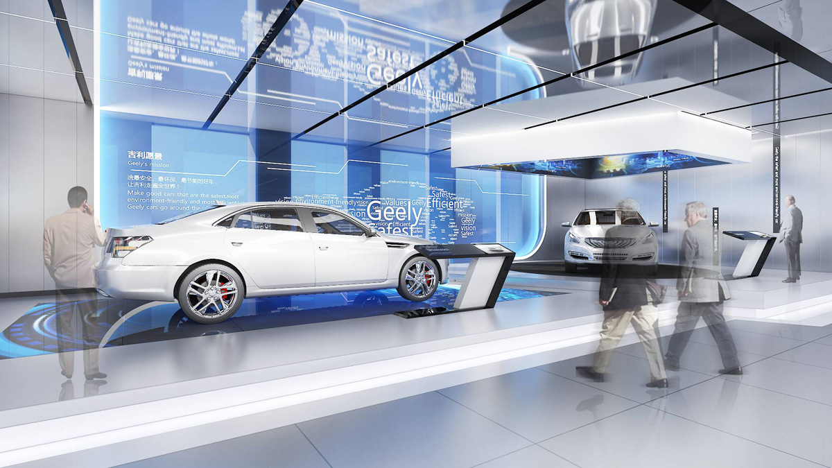 探寻企业展厅装修高清图的魅力